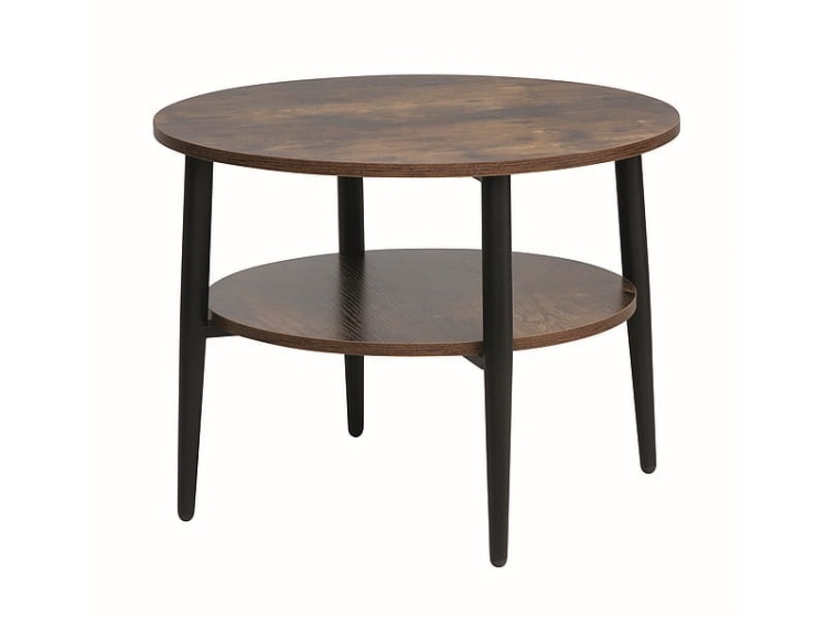 Stolik kawowy z półką to funkcjonalny mebel do salonu który oferuje dodatkowe miejsce na przechowywanie i wygodę użytkowania.