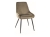 Krzesło nowoczesne do salonu COBE oliwkowe z aksamitną tapicerką, metalowa konstrukcja, designerska forma.