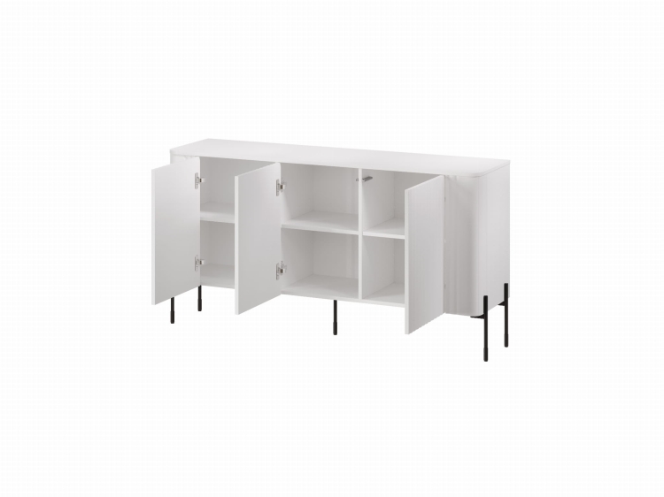 komoda do salonu vera ii z widocznym podziałem wnętrza