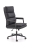 Czarny fotel do biurka ADRIANO z funkcją bujania i regulacją wysokości.