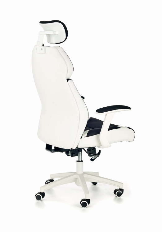 Fotel do biurka CHRONO z możliwością odchylania oparcia i wygodnym siedziskiem.