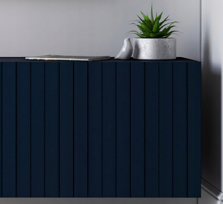 Szafka RTV Granatowa - ELPI - 150cm DETAL