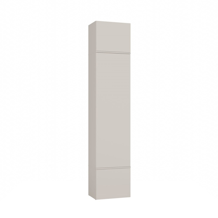 Garderoba do przedpokoju AGA I w kolorze kaszmir z szafką i półkami