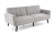 Sofa LARIX rozkładana – elegancka sofa w stylu skandynawskim z funkcją spania
