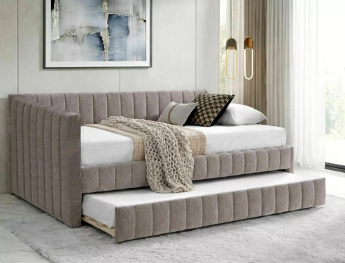 Łóżko z wysuwanym drugim spaniem ALFIE z praktycznym systemem i komfortowym rozwiązaniem do pokoju.