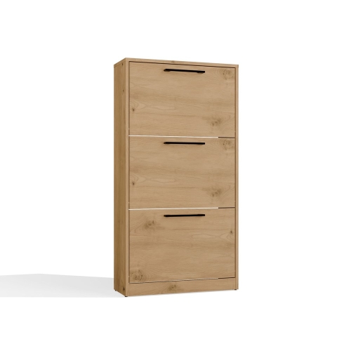 Szafka na obuwie dąb artisan do małego i dużego przedpokoju.