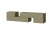 Szafka RTV zielona AXIS 180–220 cm w kolorze eukaliptus