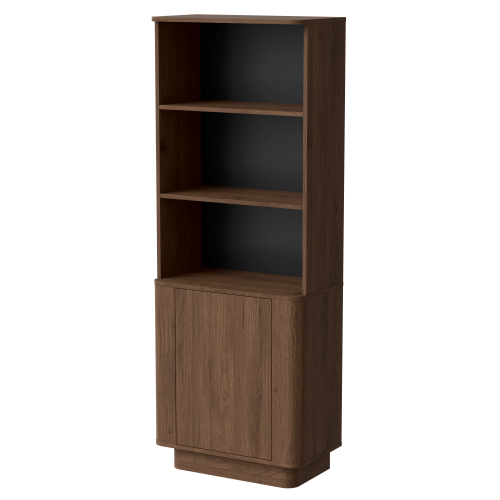 Regał na książki DARCO 65 cm w kolorze orzech Elegant