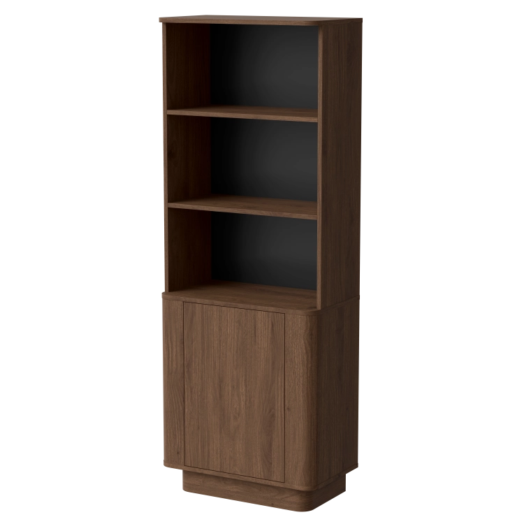 Regał na książki DARCO 65 cm w kolorze orzech Elegant