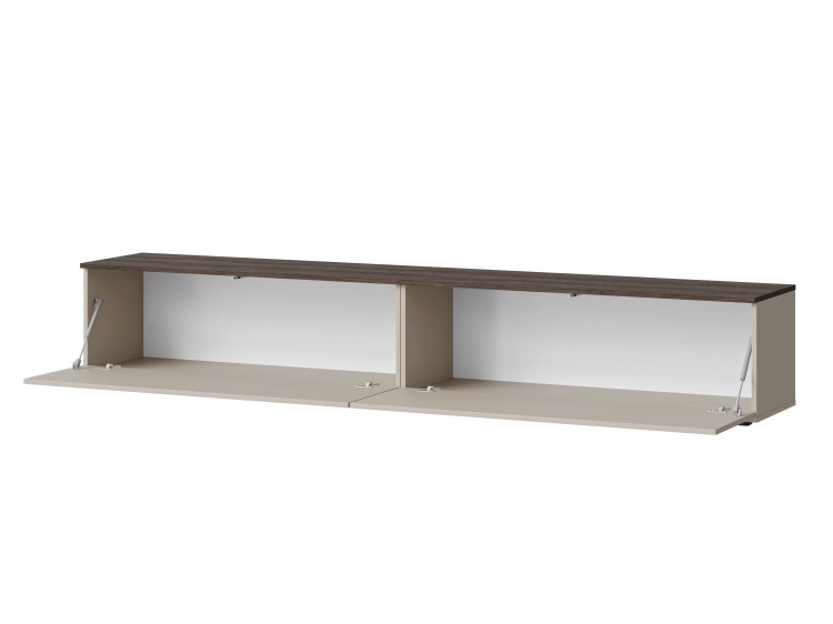 Zestaw pod telewizor LYNX 240 cm z wiszącym regałem