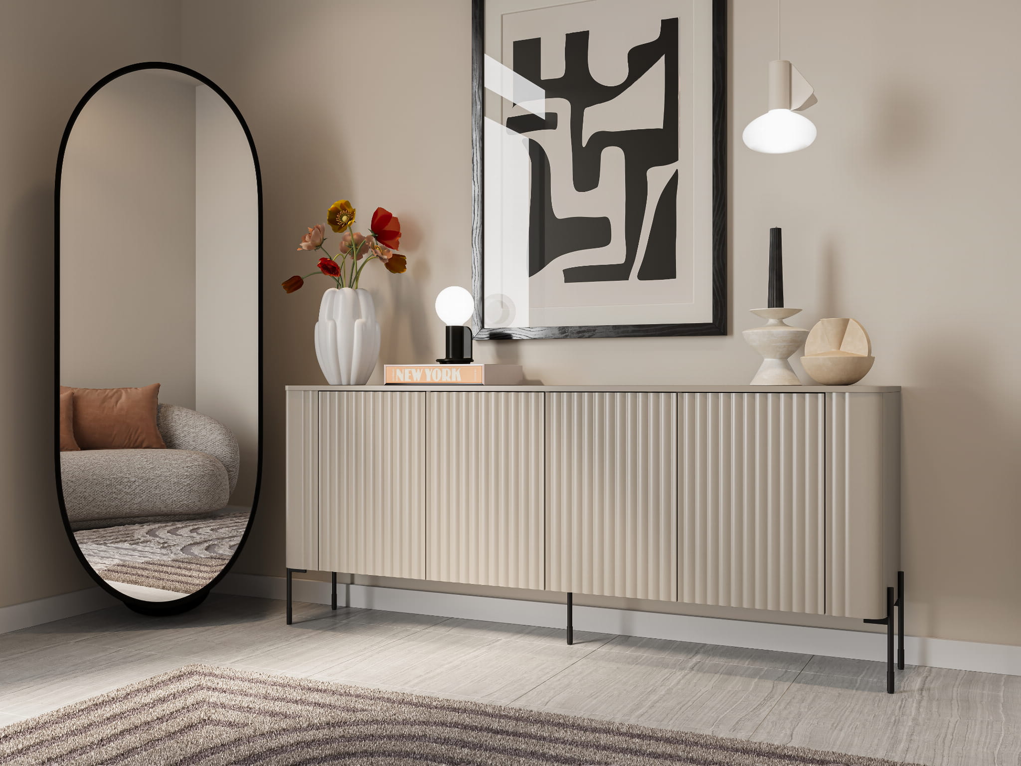 Jak dobrać komodę do salonu? Rozmiar, styl i funkcjonalność – praktyczny poradnik